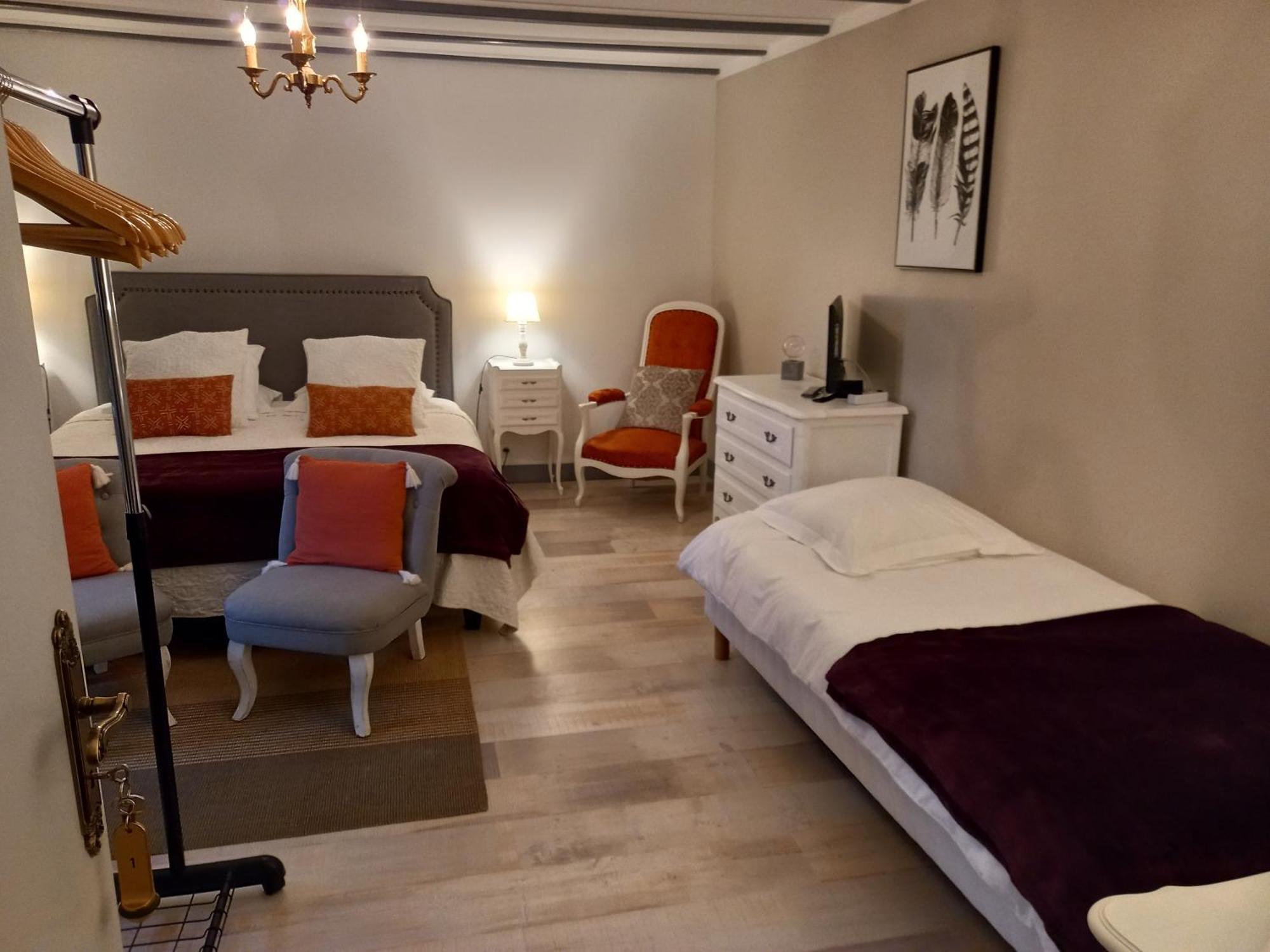 Montismaurelli Bed & Breakfast Montmoreau Oda fotoğraf